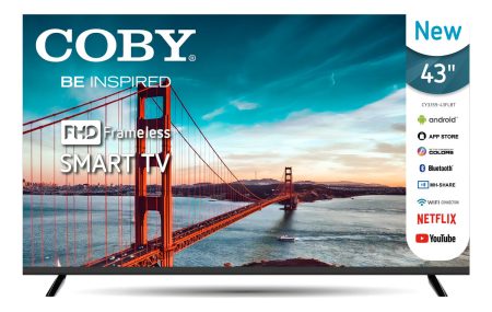 Tele Televisor Smart Tv 43 Coby Full Hd Sin Bordes - Image 2