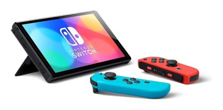 Nintendo Switch Oled Heg-001 64gb Standard Color Neón 2021 - Image 4