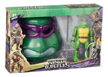 Mascara Kit Tortugas Ninja Con Máscara - Morado Kanata