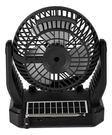 Ventilador Portatil Y Radio Nordmende Recargable Nrd-rs90v - Imagen 2