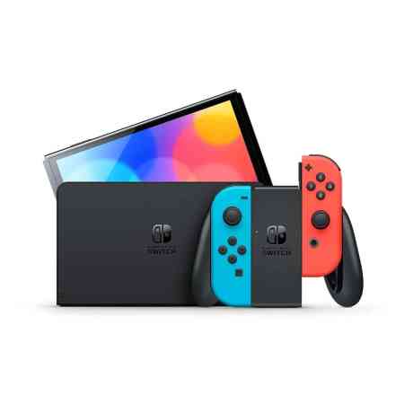 Nintendo Switch Oled Heg-001 64gb Standard Color Neón 2021