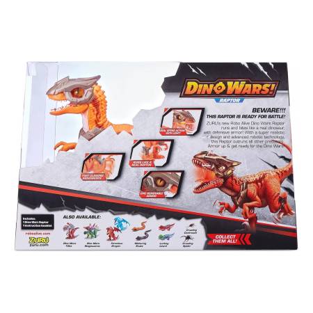 Dinosaurio Con Funciones. Raptor. Zuru Original. 27cm Kanata - Imagen 2