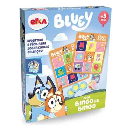 Juego De Bingo De Bingo Bluey - Elka Mundo Kanata