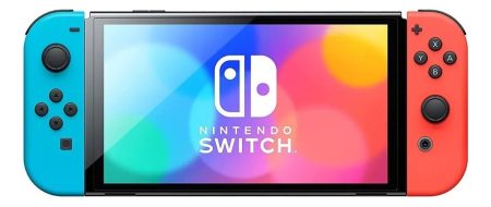 Nintendo Switch Oled Heg-001 64gb Standard Color Neón 2021 - Image 2