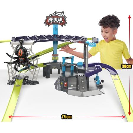 Pista Metal Machines Spider Strike Candide 8711 Kanata - Imagen 2