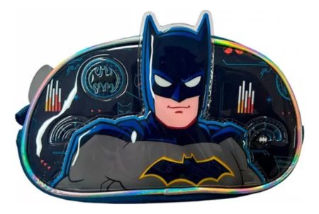 Cartuchera Un Cierre Pvc Batman Superhéroe Escolar Kanata