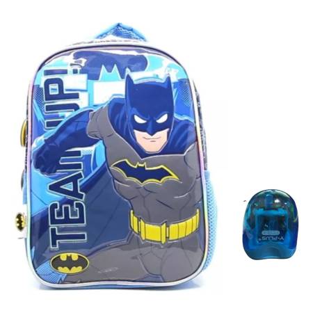 Mochila Escolar Dc Liga De La Justicia Batman Team