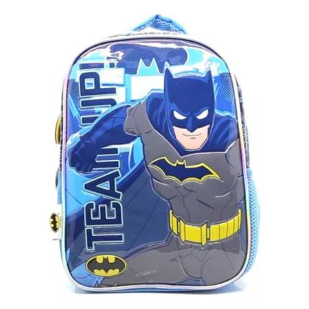 Mochila Escolar Dc Liga De La Justicia Batman Team - Imagen 2