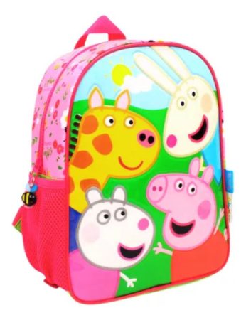 Mochila Peppa Pig Arcoíris Chica Original, Infantil Kanata