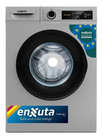 Lavarropas Automático Enxuta Lenx765d Plateado 6kg 220 v