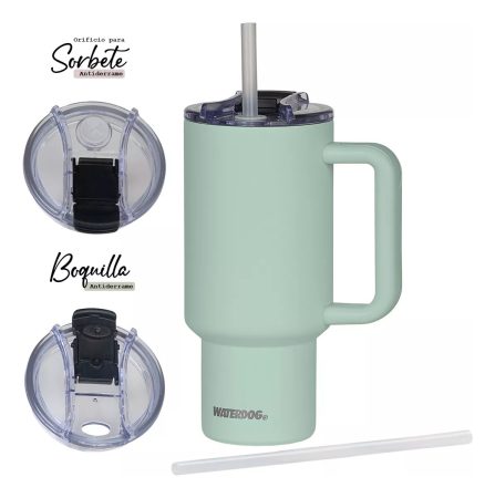 Jarro Vaso Waterdog Térmico Con Manija Cold 900ml - Imagen 14