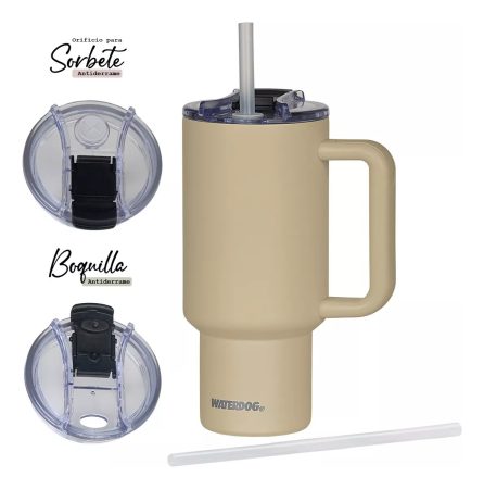 Jarro Vaso Waterdog Térmico Con Manija Cold 900ml - Imagen 6