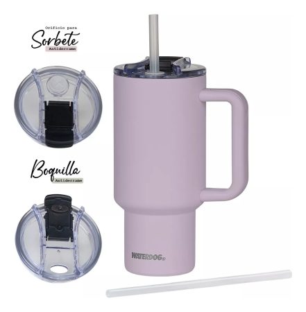 Jarro Vaso Waterdog Térmico Con Manija Cold 900ml - Imagen 3