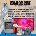 Cocina combinada + Cafetera + Maquina Pop