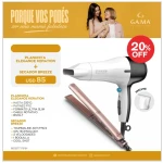 Planchita Elegance Keration + Secador Breeze