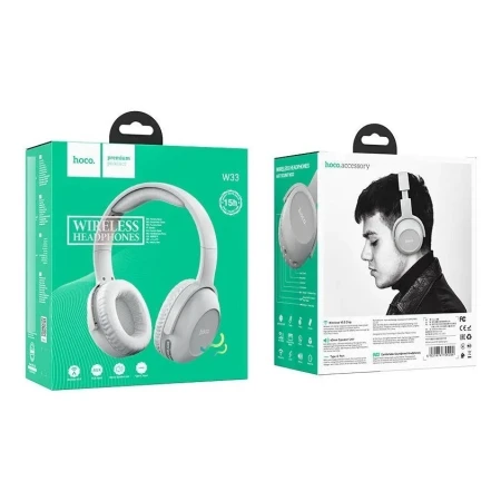 Auricular Con Bluetooth Hoco Blanco W33 Kanata - Imagen 4