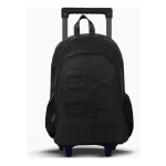 Mochila Carro 18 Big Kids Rubber Footy F5011 Negro