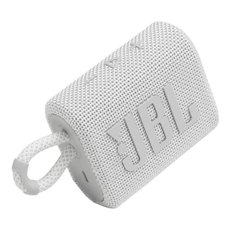 Parlante Jbl Go 3 Portátil Con Bluetooth White Kanata