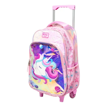 Mochila Escolar Filgo Starpak 18'' Carrito Unicornio Rosa - Imagen 3