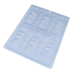 Molde Para Huevos De Pascua De 12g C/u Triple Para Restos