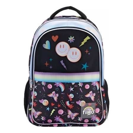 Mochila Escolar Emoji Filgo Starpak 18 Pulgada
