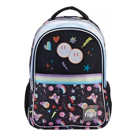Mochila Escolar Emoji Filgo Starpak 18 Pulgada