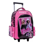 Mochila Carro Barbie College 18 Pulgadas Wabro Rosa