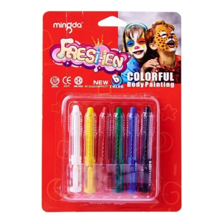 Pintura Para Cuerpo O Cara 6 Colores