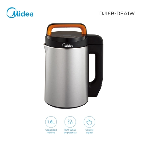 Sopera Electrica Midea Dj16b Acero Inox 1.6 Lts. 4 Programas - Imagen 2