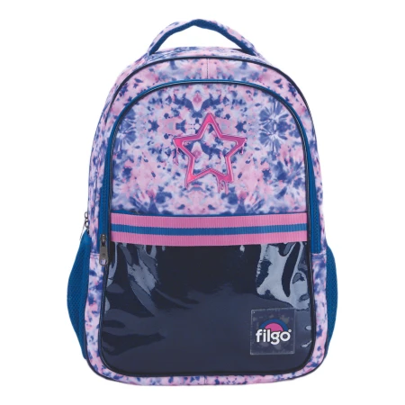 Mochila Escolar De Espalda Filgo Starpak 18 Star Violeta