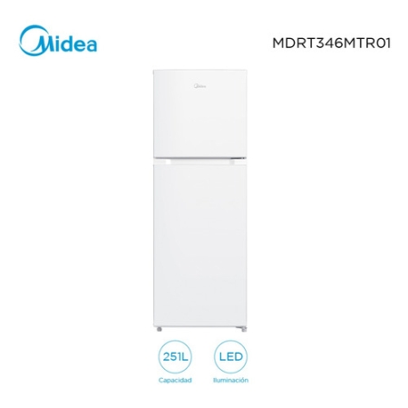 Midea Heladera 251l Mdrt346mtr01 Color Blanco Mundo Kanata - Imagen 2