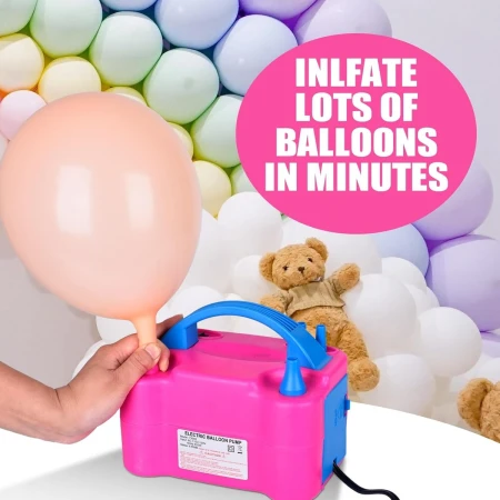 Inflador De Globos Eléctrico Para Llenado Rápido Kanata - Imagen 4