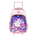 Mochila Escolar Filgo Starpak 18'' Carrito Unicornio Rosa