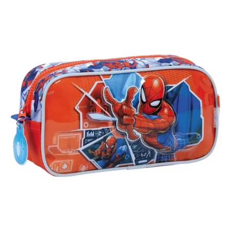 Cartuchera Marvel Spiderman Infantil Rojo Kanata