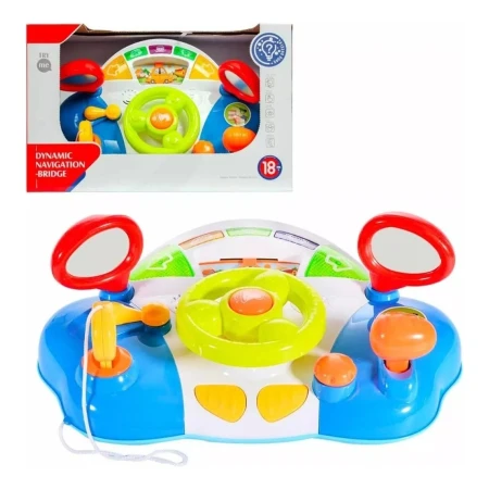 Juego Volante Con Música Y Sonido Huanger. Mundo Kanata