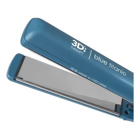 Planchita De Pelo Ga.ma Italy Starlight W&l Blue Titanio 3d - Imagen 5