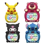 Pop Up Quick Push Bubbles Game Console Stress Toys Kanata