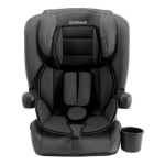 Butaca Booster Con Respaldo Bebesit Smart Gris P/ Auto Bebes