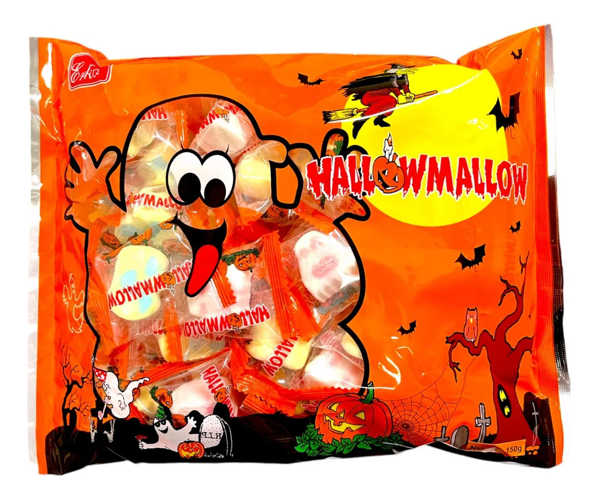 Malvaviscos Hallowmallow 150 Gr Erko