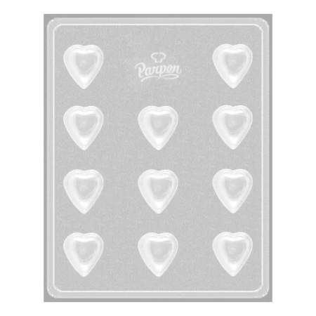 Molde Para Bombones Corazones Delicados Parpen
