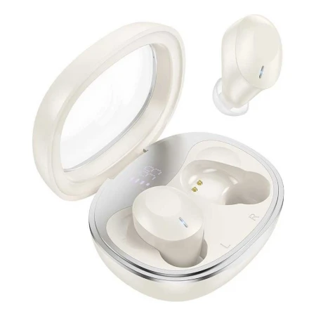 Auricular Inalambrico Hoco Eq3 Bege Mundo Kanata - Imagen 7