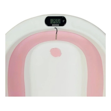 Bañera Bebesit Plegable Jelly Rosa 1614 Kanata - Imagen 2