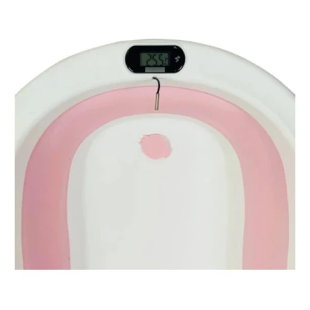 Bañera Bebesit Plegable Jelly Rosa 1614 Kanata - Imagen 2