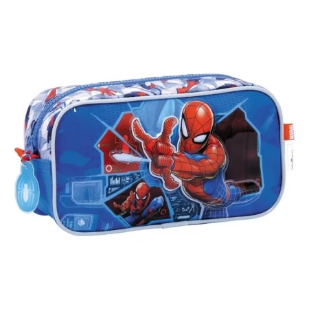 Cartuchera Spiderman Marvel Estampada Color Azul Kanata