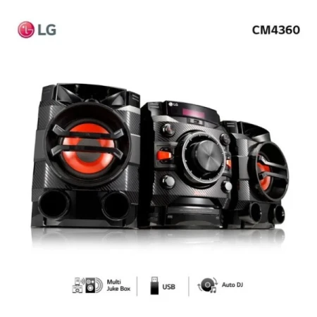 Minicomponente LG Xboom Cm4360 Con Bluetooth 230w Kanata - Imagen 6