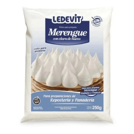 Merengue En Polvo 250 Gr Ledevit