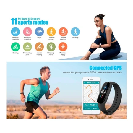 Xiaomi Mi Band 5 Reloj Cardiaco Inteligente Fitness Kanata - Imagen 5