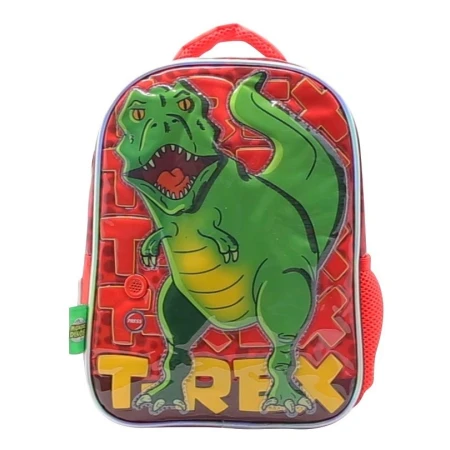 Mochila De Espalda Dinosaurio Jardín 12 Mundo Dinos Infantil