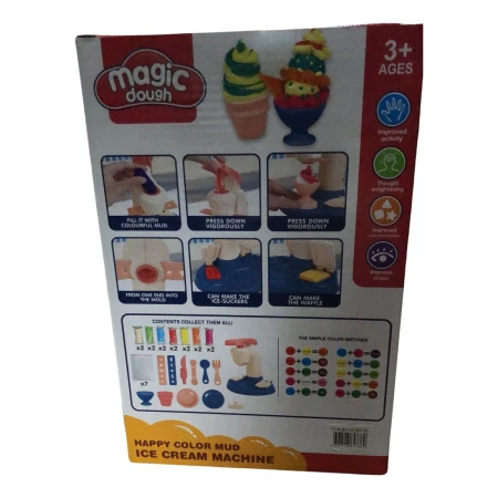 Juego De Masas Magic Dough 4736 Mquina De Helados - Imagen 3