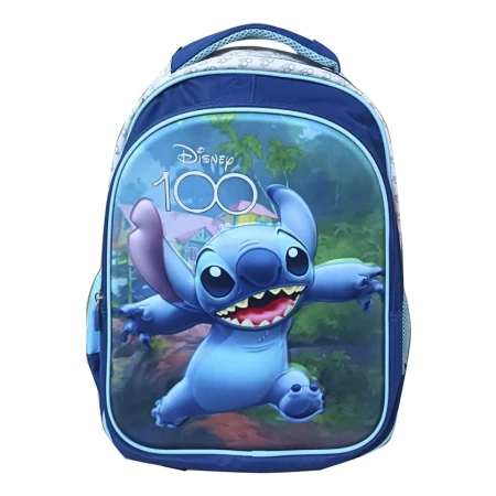 Mochila Infantil Escolar 3d Stitch Stich 40x30x11 Cm Kanata